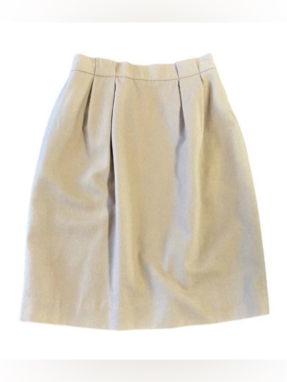 Talbots Wool Skirt Size 10 Knee Length Straight Academia Preppy Lined Pockets